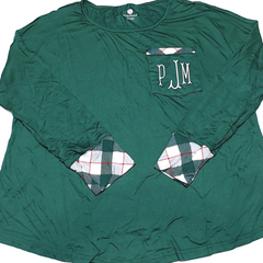 BLOOPER CLOTHING: Monogrammed Pajama Shirt