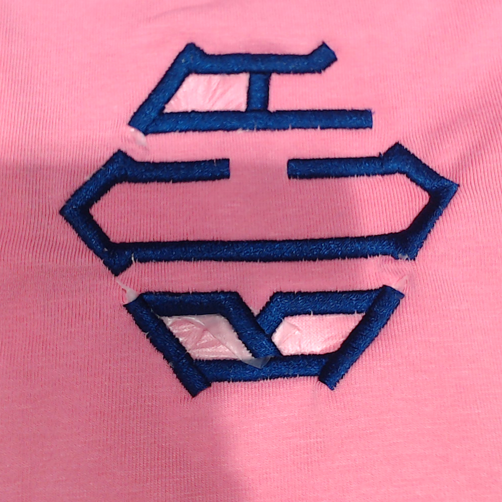 BLOOPER CLOTHING: Monogrammed Flutter Sleeve Top