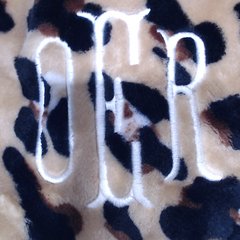BLOOPER ACCESSORY: Personalized Plush Blanket