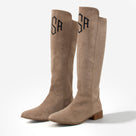 Monogrammed Riding Boot | Tan