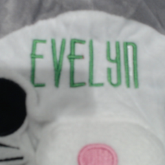 BLOOPER KIDS: Monogrammed Kids Hooded Travel Neck Pillow