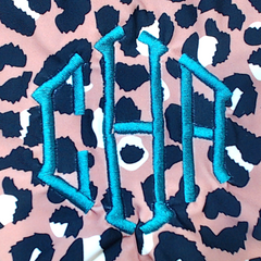 BLOOPER KIDS: Monogrammed Kids Ruffle Tankini