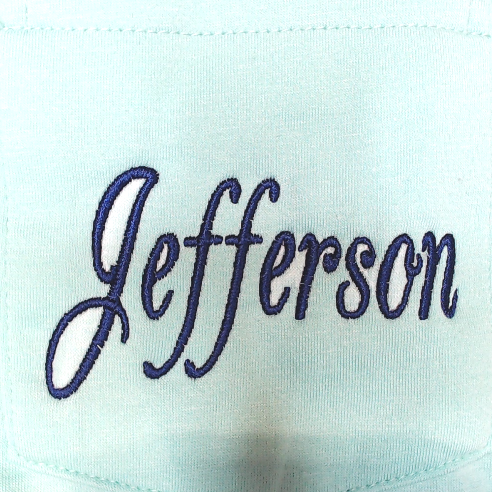 BLOOPER CLOTHING: Monogrammed Long Sleeve Shirt