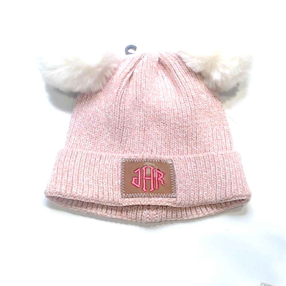 BLOOPER ACCESSORY: Monogrammed Beanie