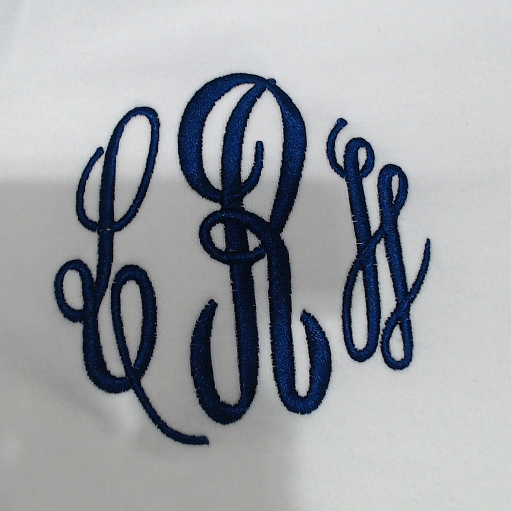 BLOOPER CLOTHING: Monogrammed Quarter Zip Sweatshirt