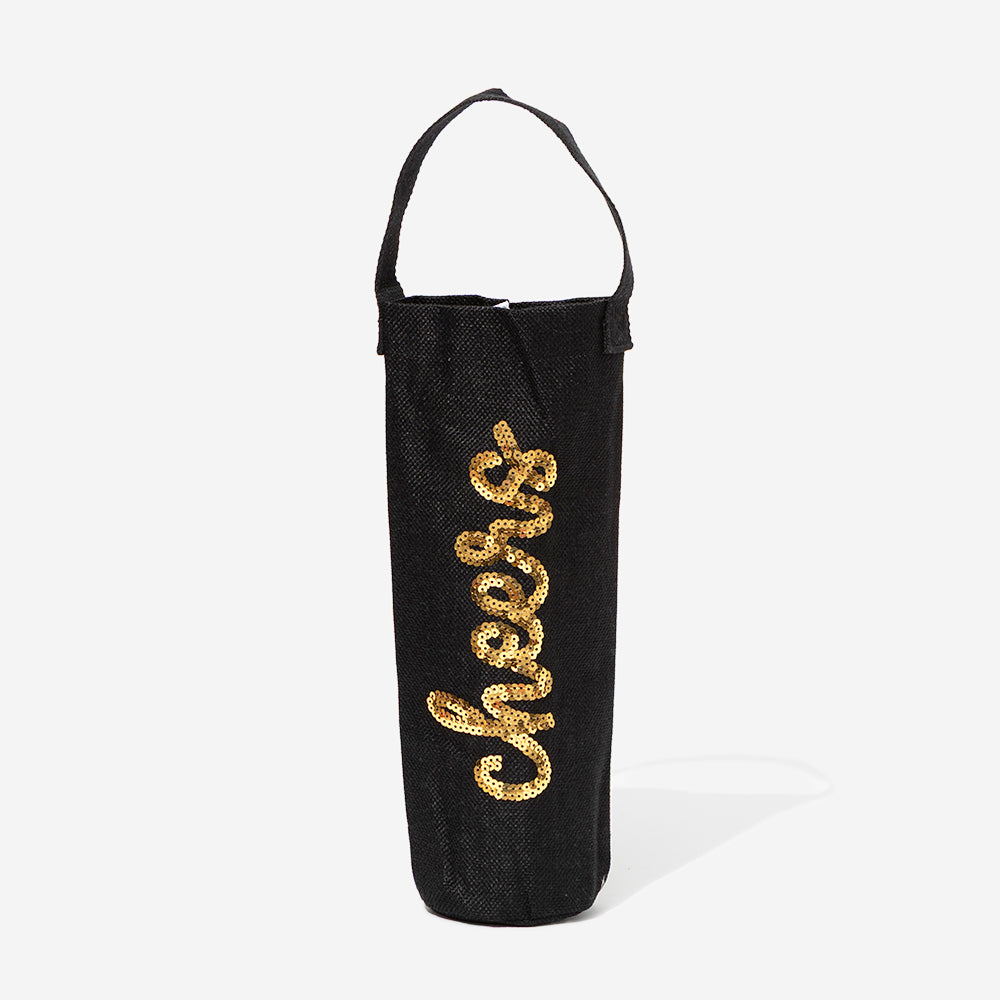 Wine Gift Bag in Black