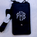 BLOOPER BAG: Monogrammed Phone Crossbody