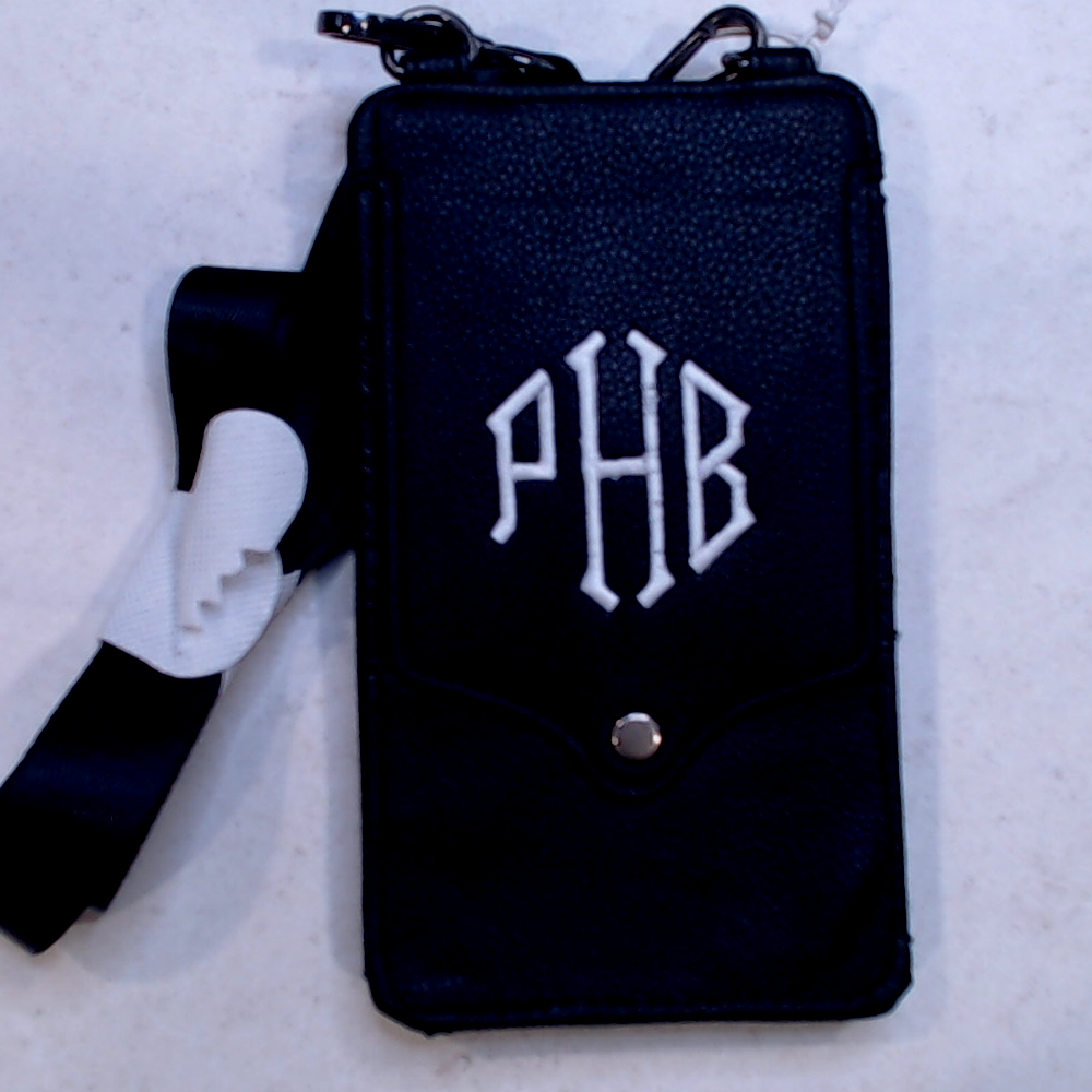 BLOOPER BAG: Monogrammed Phone Crossbody