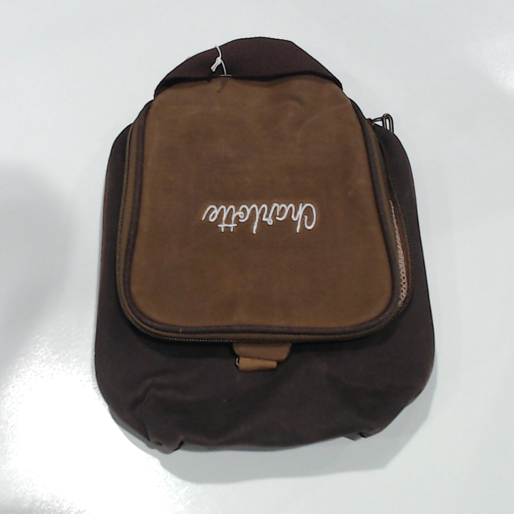 BLOOPER BAG: Personalized Waxed Canvas Hanging Toiletry Bag