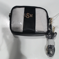 BLOOPER BAG: Monogrammed Clear Stadium Crossbody Bag