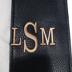 BLOOPER BAG: Monogrammed Clear Stadium Crossbody Bag