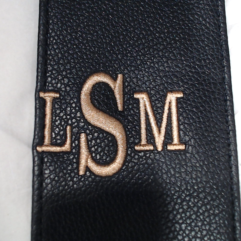 BLOOPER BAG: Monogrammed Clear Stadium Crossbody Bag