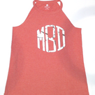 BLOOPER CLOTHING: Monogrammed High Neck Cover Up Dress