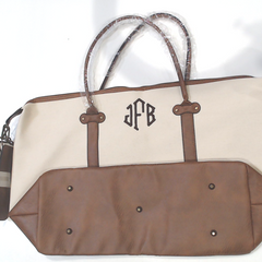 BLOOPER BAG: Monogrammed Vintage Weekender - Promotional