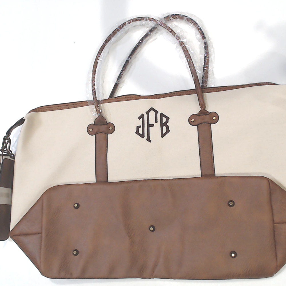 BLOOPER BAG: Monogrammed Vintage Weekender - Promotional