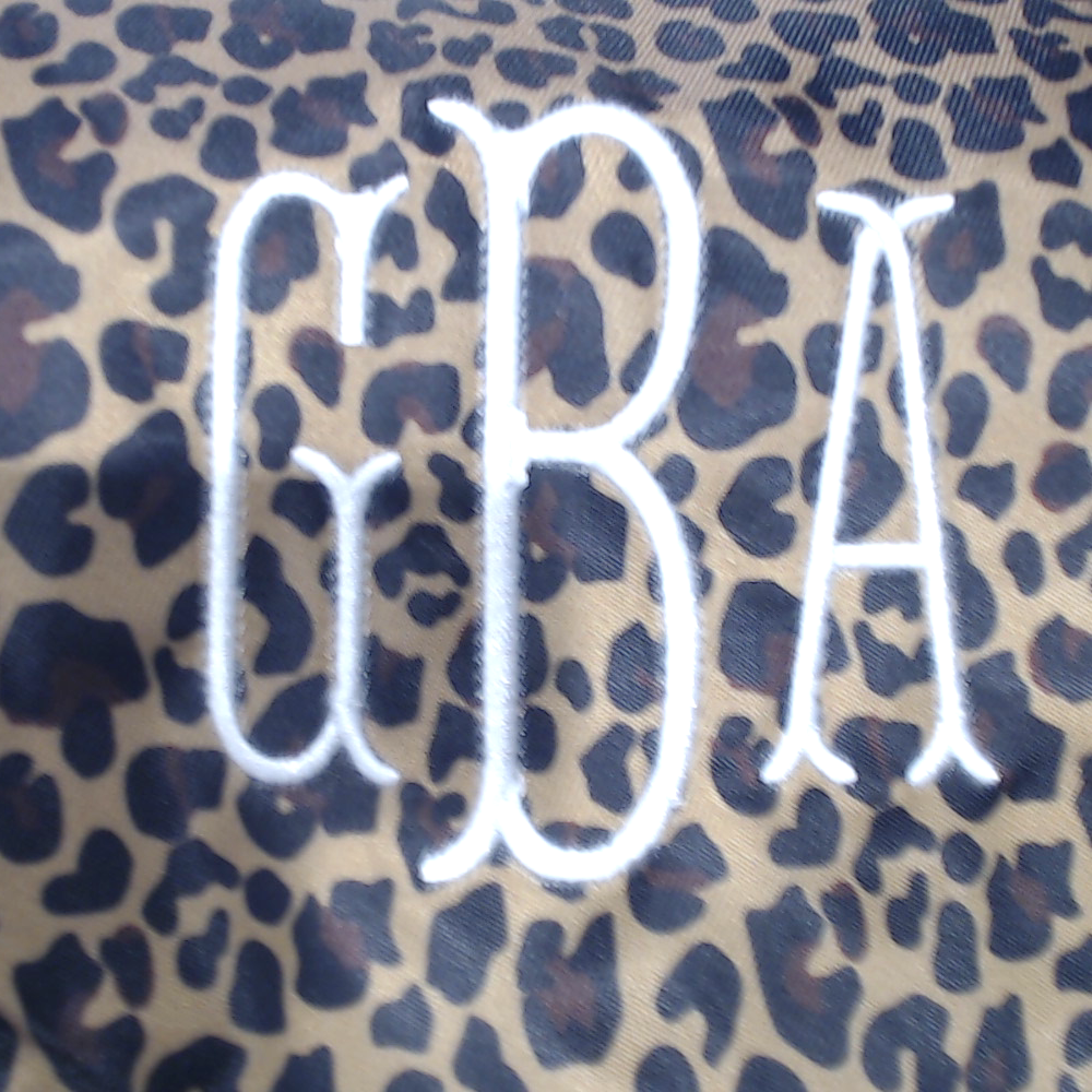 BLOOPER ACCESSORY: Monogrammed Toiletry Kit