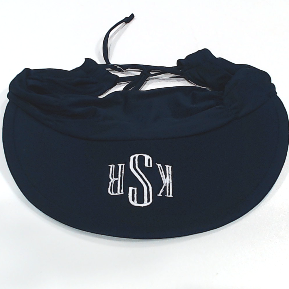 BLOOPER ACCESSORY: Monogrammed Swim Visor
