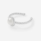 Adjustable Cable Ring | Silver