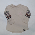 BLOOPER KIDS: Monogrammed Kids Long Sleeve Shirt