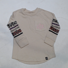 BLOOPER KIDS: Monogrammed Kids Long Sleeve Shirt