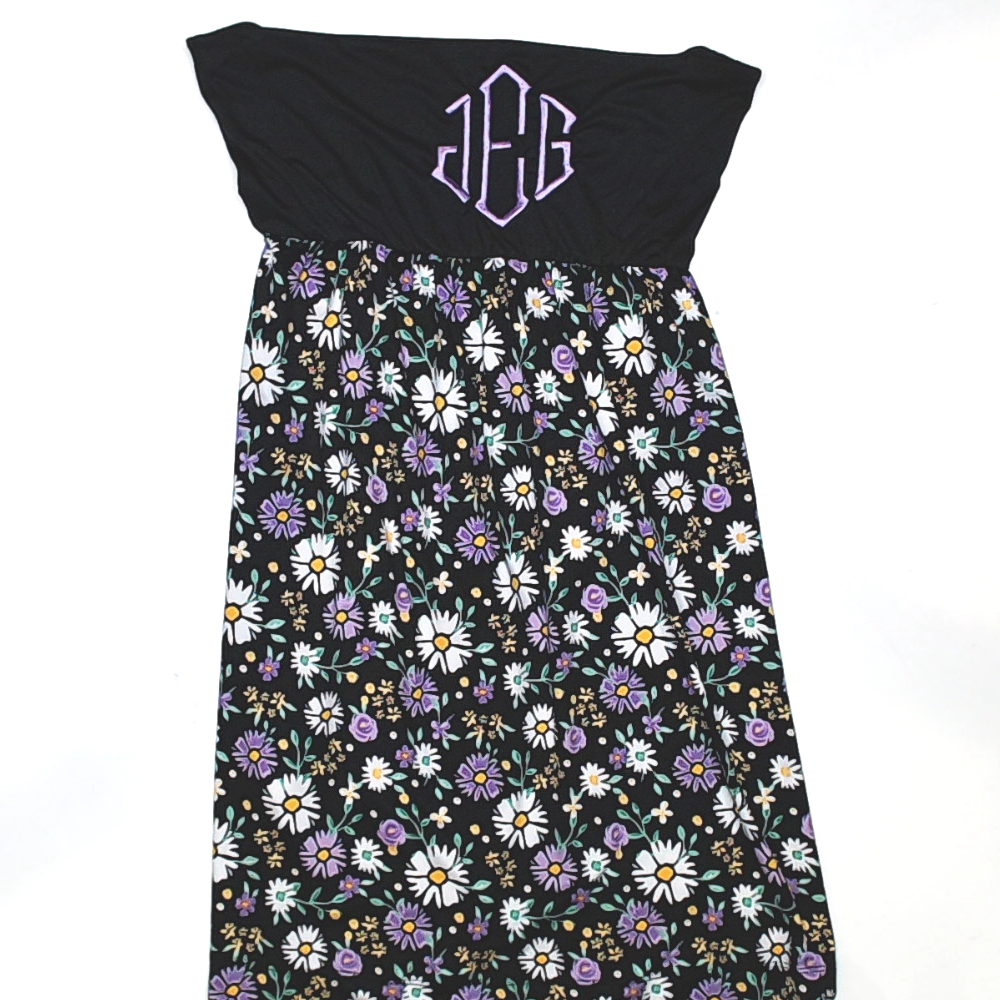 BLOOPER SWIM: Monogrammed Beach Cover Up