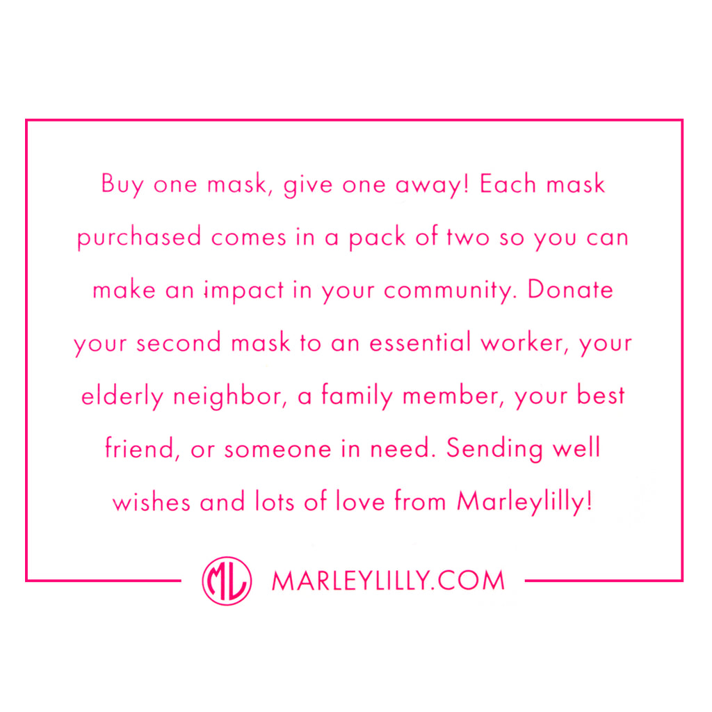 buy one mask, give one away