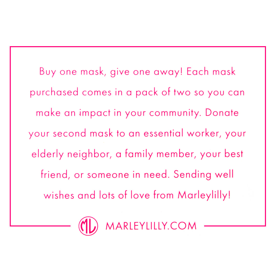 buy one mask, give one away