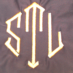 BLOOPER SWIM: Monogrammed One Piece Bathing  Suit