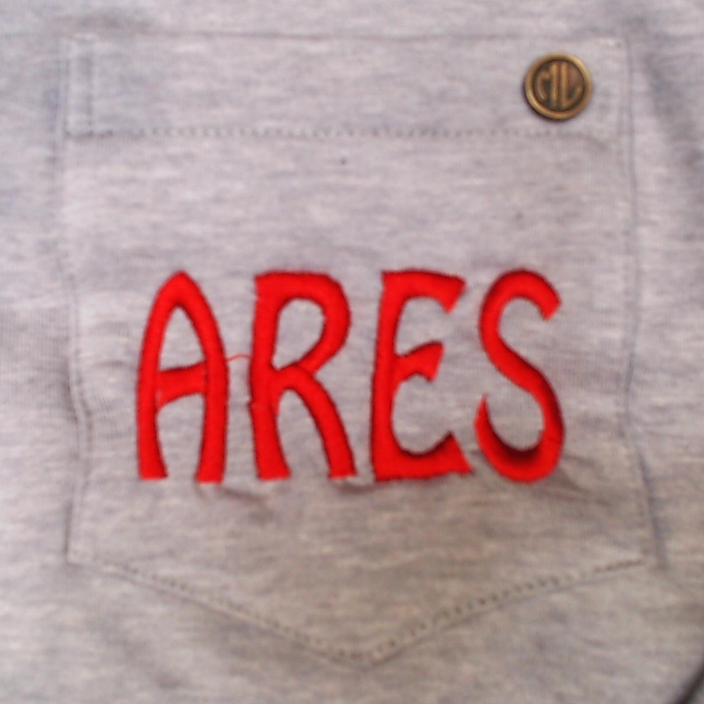 BLOOPER CLOTHING: Monogrammed Crewneck Sweatshirt