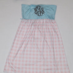 BLOOPER SWIM: Monogrammed Beach Cover Up