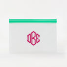 Monogrammed TSA Toiletries Bag | Teal