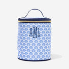 Monogrammed Ditty Bag | Blue Shells