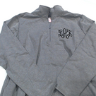 BLOOPER CLOTHING: Monogrammed Pullover Sweatshirt
