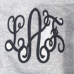 BLOOPER CLOTHING: Monogrammed Pullover Sweatshirt