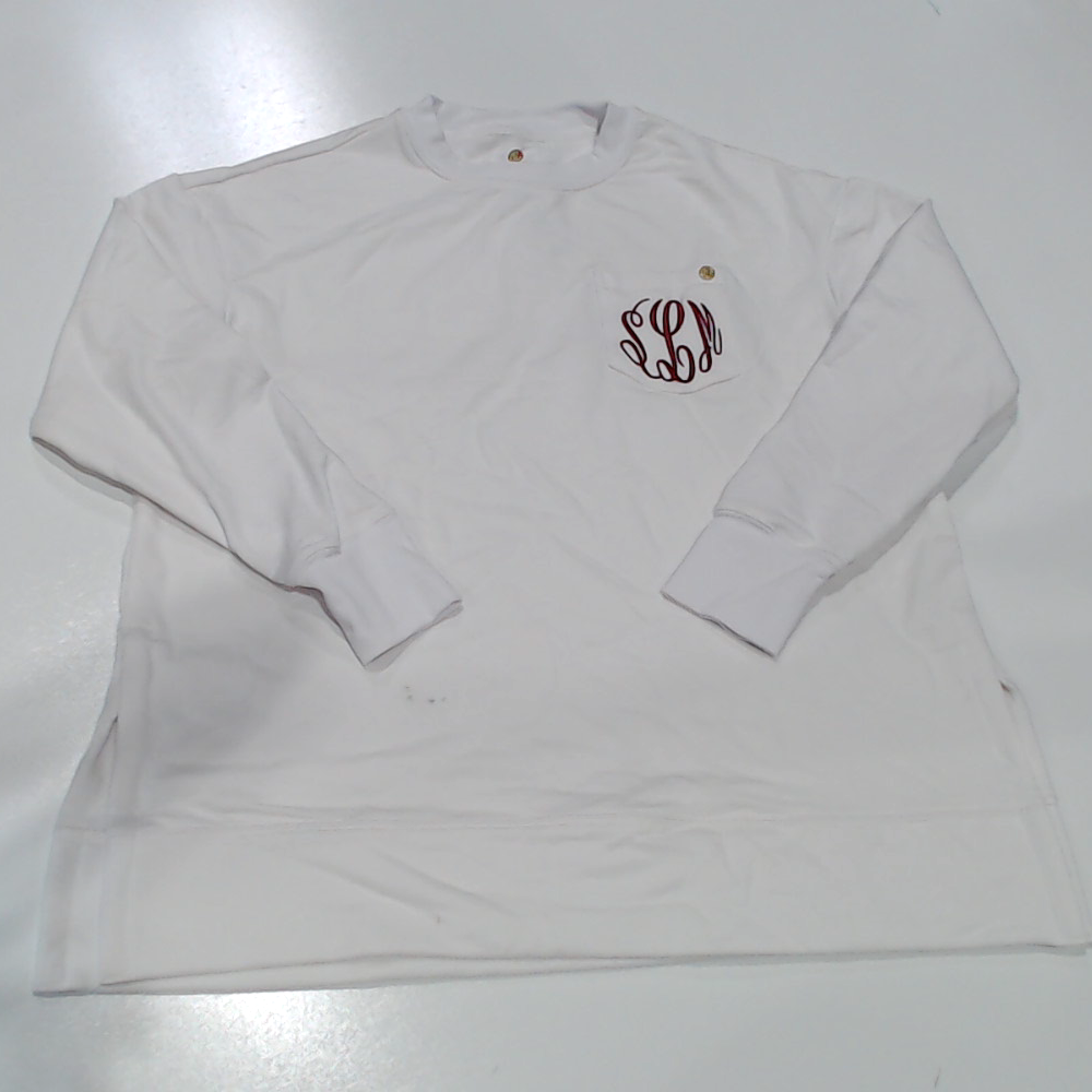 BLOOPER CLOTHING: Monogrammed Crewneck Sweatshirt