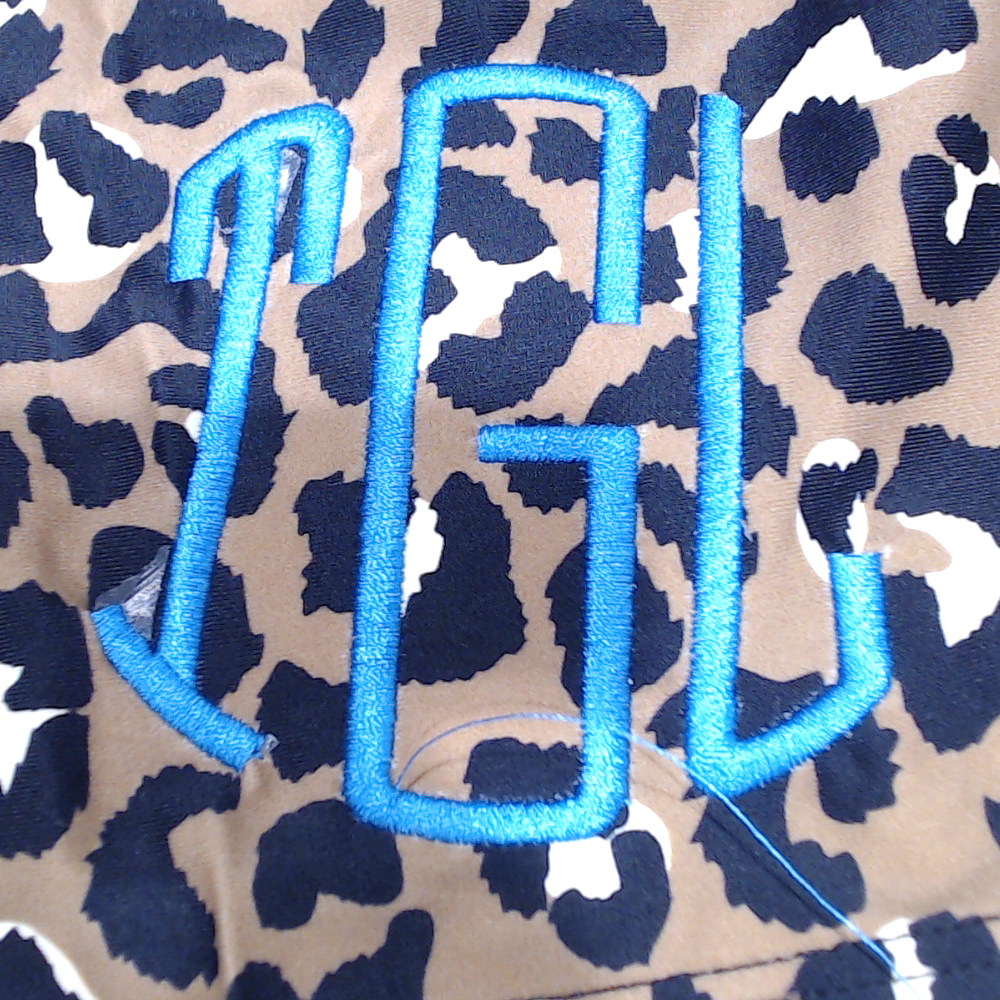 BLOOPER SWIM: Monogrammed Sarong