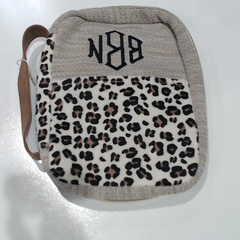 BLOOPER ACCESSORY: Monogrammed Leopard Bible Carrier