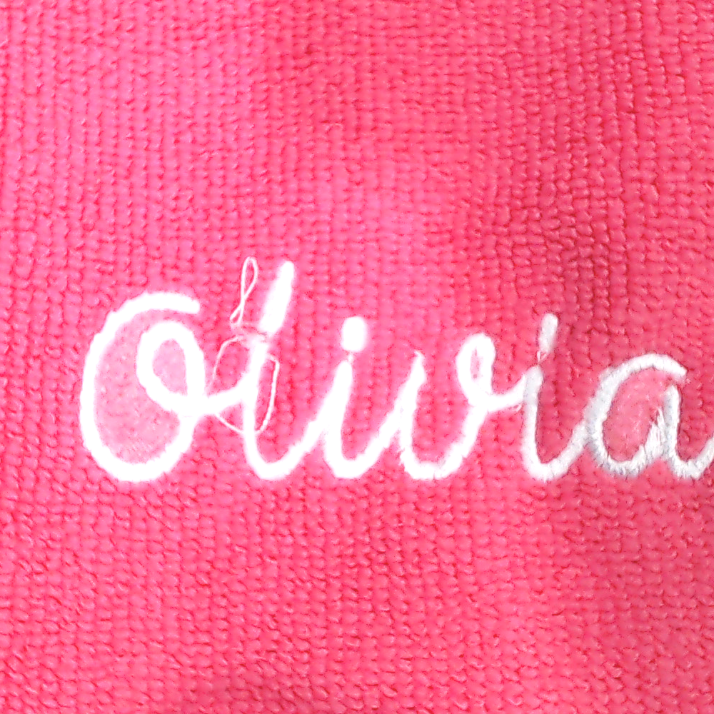 BLOOPER KIDS: Monogrammed Toddler Hooded Towel Poncho
