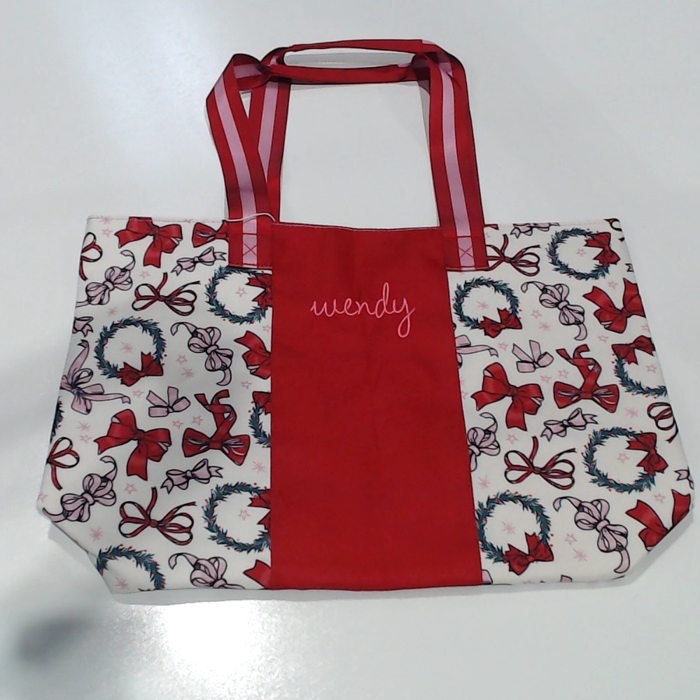BLOOPER BAG: Monogrammed Tote Bag
