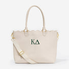 Kappa Delta Laptop Tote Bag | Bone