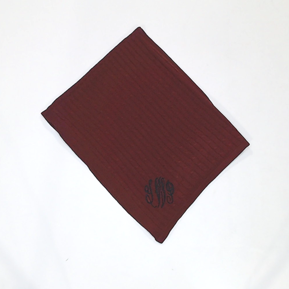 BLOOPER CLOTHING: Monogrammed Poncho