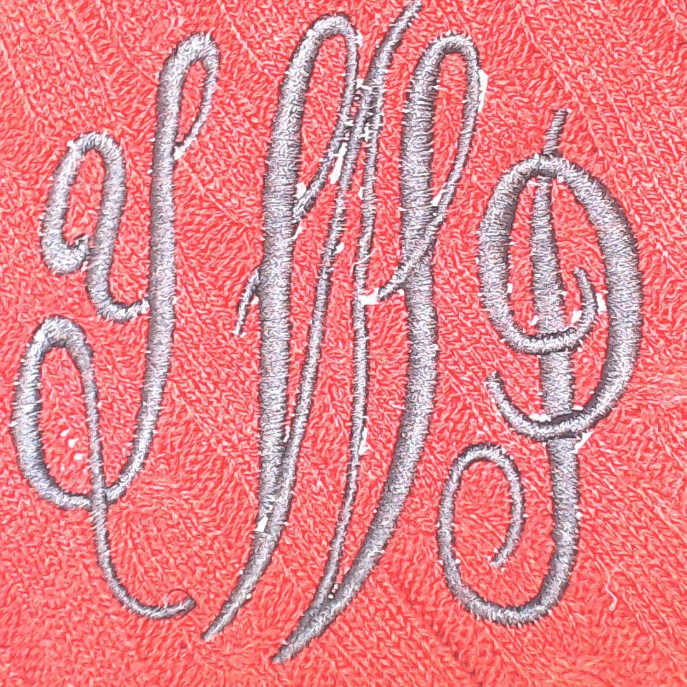 BLOOPER CLOTHING: Monogrammed Poncho