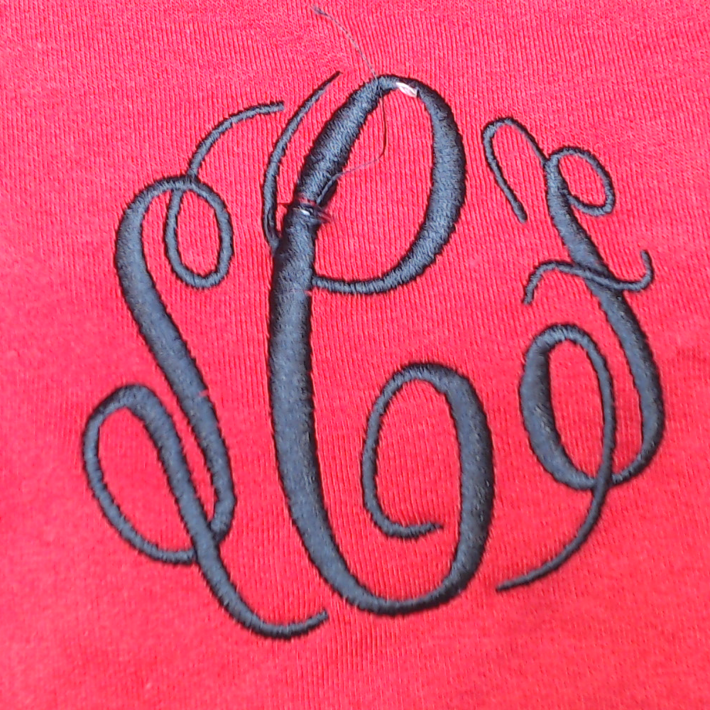BLOOPER CLOTHING: Monogrammed Quarter Zip Sweatshirt