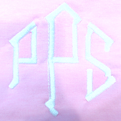 BLOOPER CLOTHING: Monogrammed Quarter Zip Sweatshirt