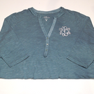 BLOOPER CLOTHING: Monogrammed Henley