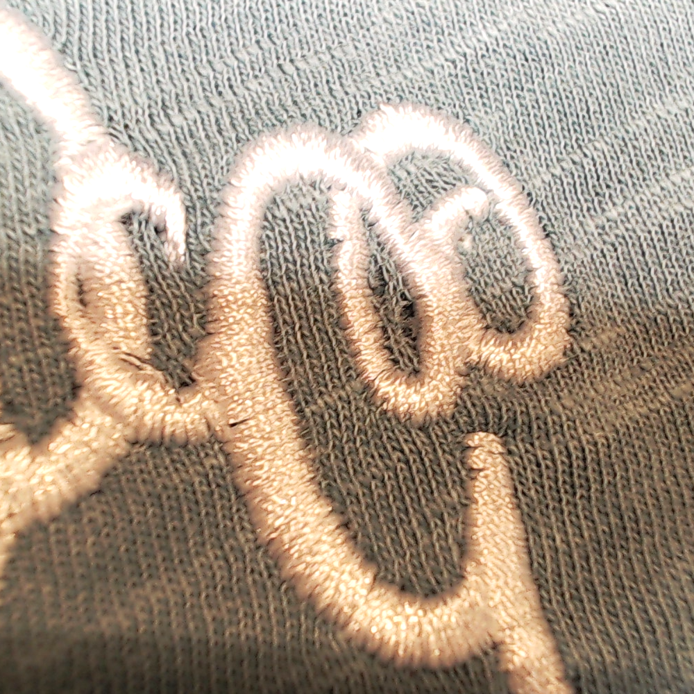 BLOOPER CLOTHING: Monogrammed Henley