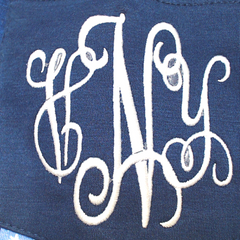 BLOOPER CLOTHING: Monogrammed Top