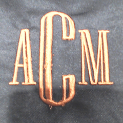 BLOOPER BAG: Monogrammed Market Basket