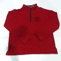 BLOOPER KIDS: Monogrammed Kids Quarter Zip Sweatshirt
