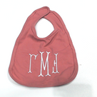 BLOOPER KIDS: Monogrammed Baby Bib